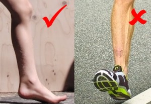 Why barefoot runners land on their forefoot