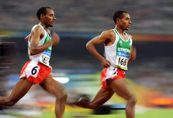 Ethiopian runners have greater upper body rotation