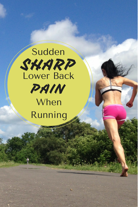 Sudden Sharp Lower Back Pain While Running