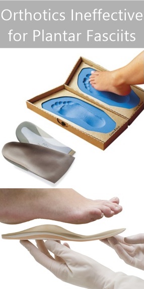 Foot Pain Inserts No Good for Plantar Fasciitis
