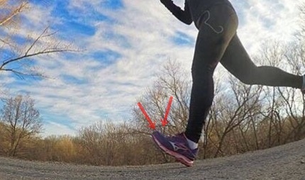 Heel Strike Running Causes Achilles Sprain
