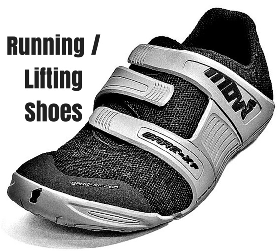 lifting in running shoes