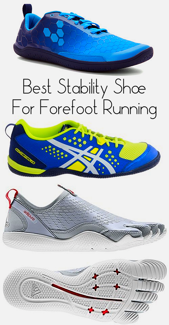 Stability Shoe for Forefoot Running 