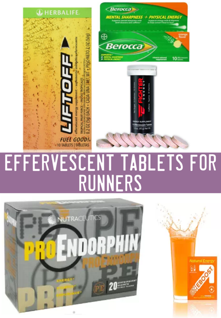 Effervescent Tablets Examples for Running RUN FOREFOOT