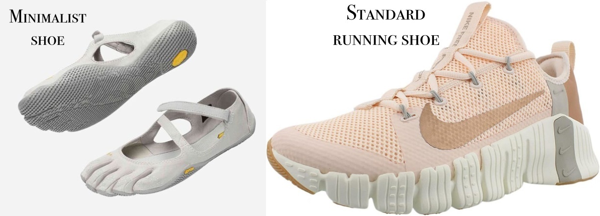 Barefoot Shoe vs Normal Shoe for Running