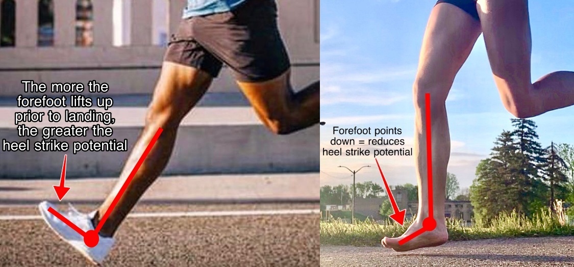 Does Barefoot Running Help Stop Heel Striking?