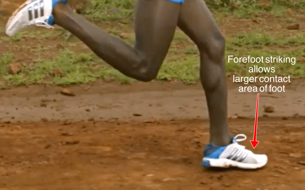 Why Forefoot Running is Better for Your Legs