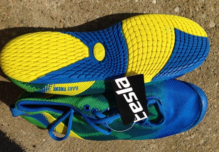 tesla running shoes
